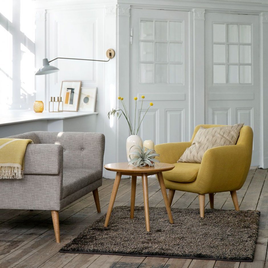 Янтарный цвет в интерьере