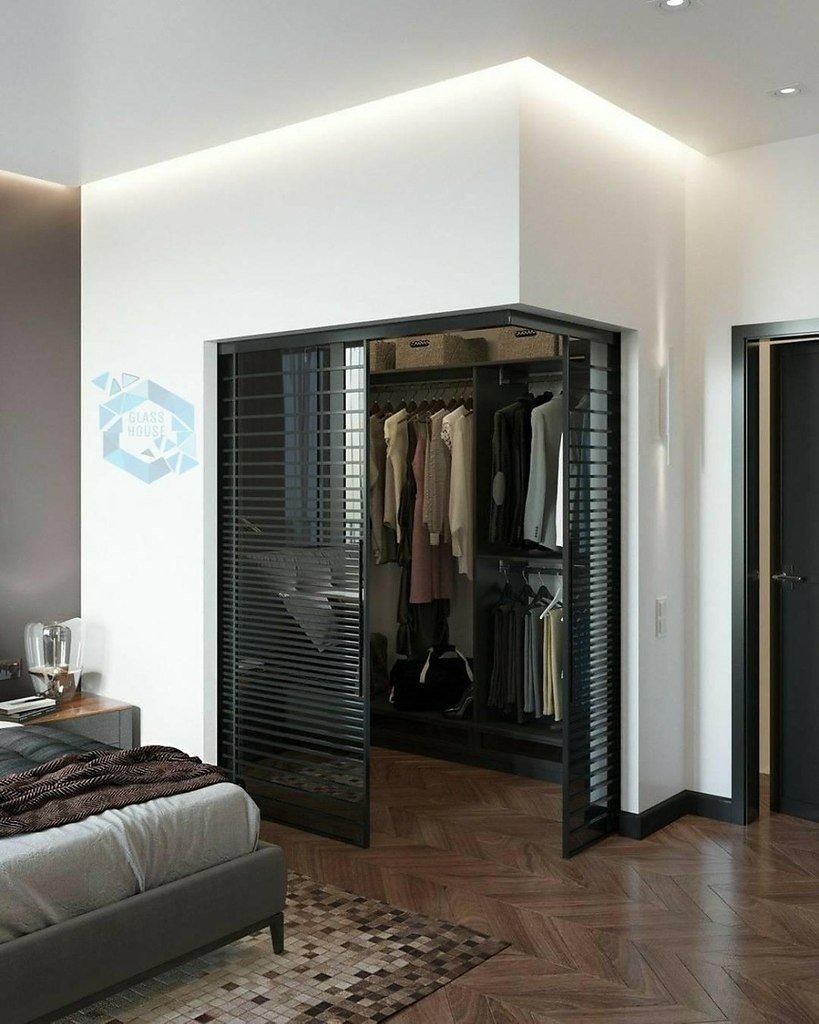 Спальня с гардеробной