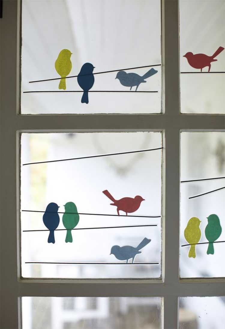 Весенееукрашение окон