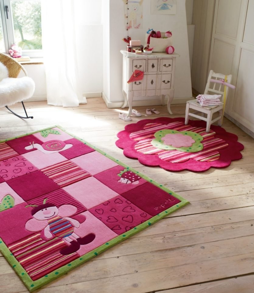 Детские коврики в интерьере