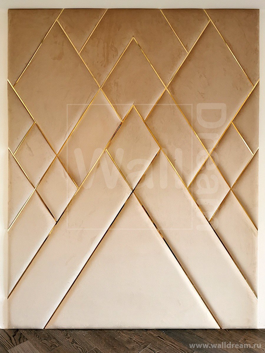 Мягкие панели елочка