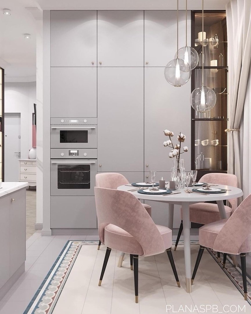 Кухня гостиная икеа