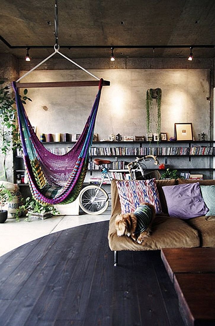 Потолок в стиле бохо