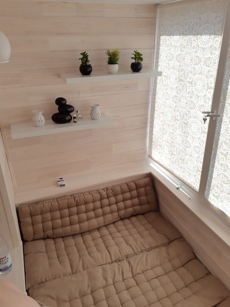 Тумба диван на балкон