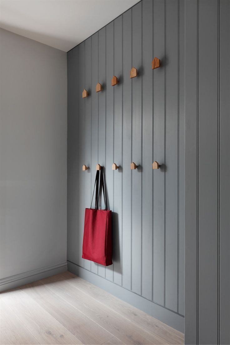 Полки прихожая из реек