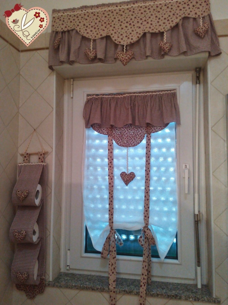 Шторы из остатков ткани