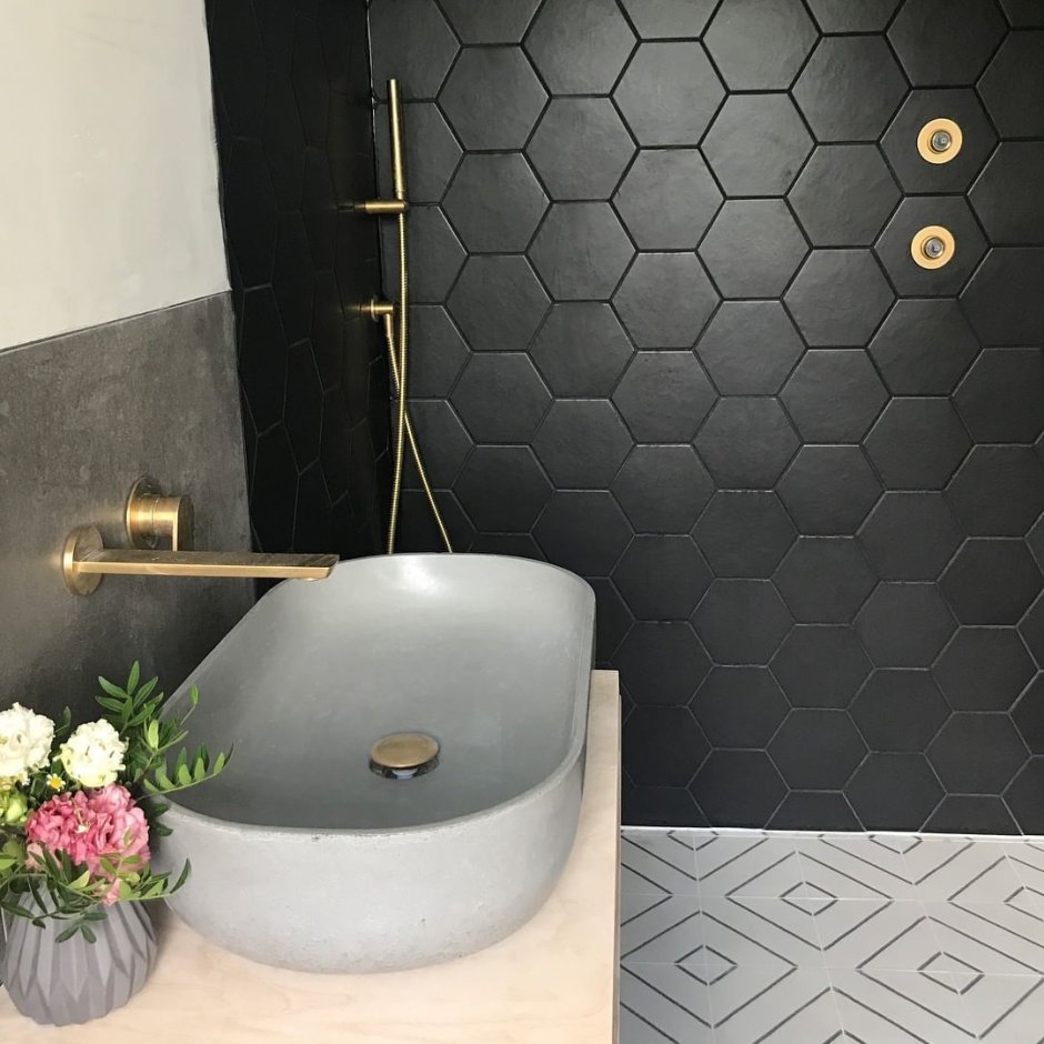 Ванная комната соты