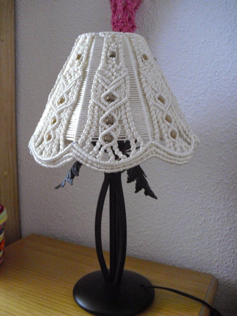 Абажур макраме