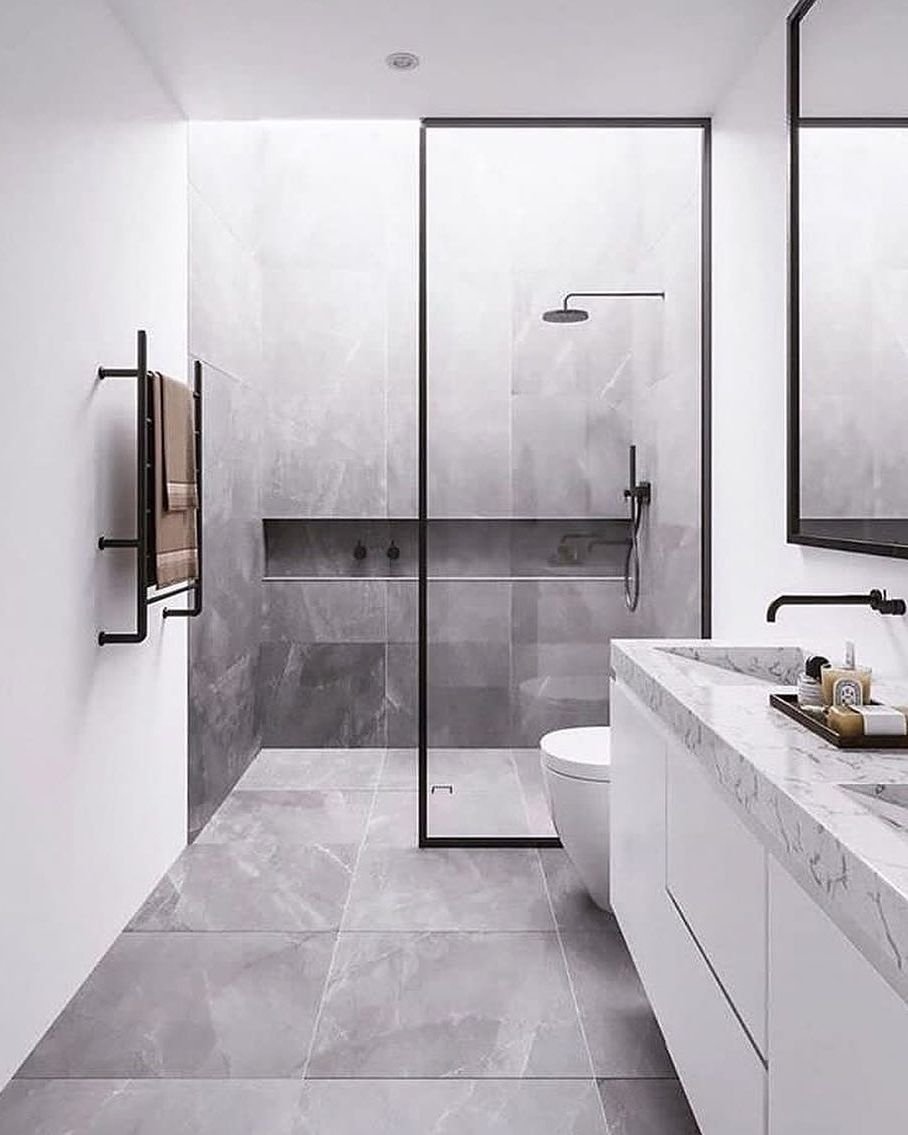 Душевая в стиле Минимализм