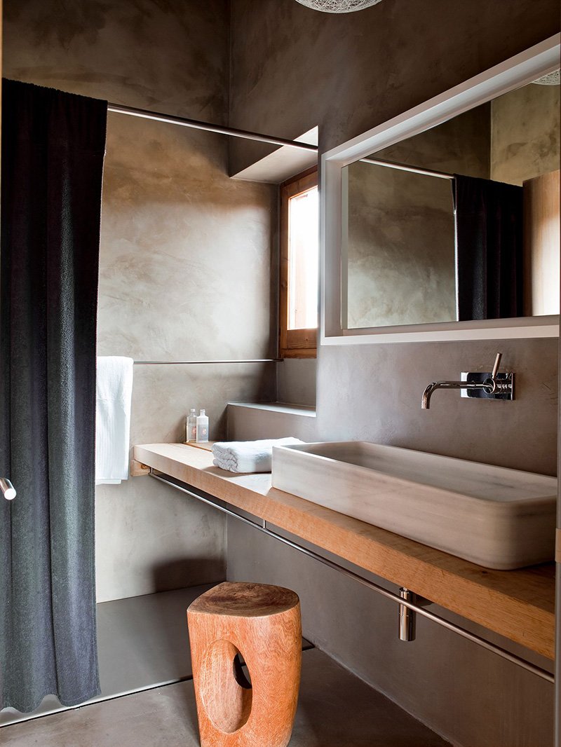 Раковина из бетона