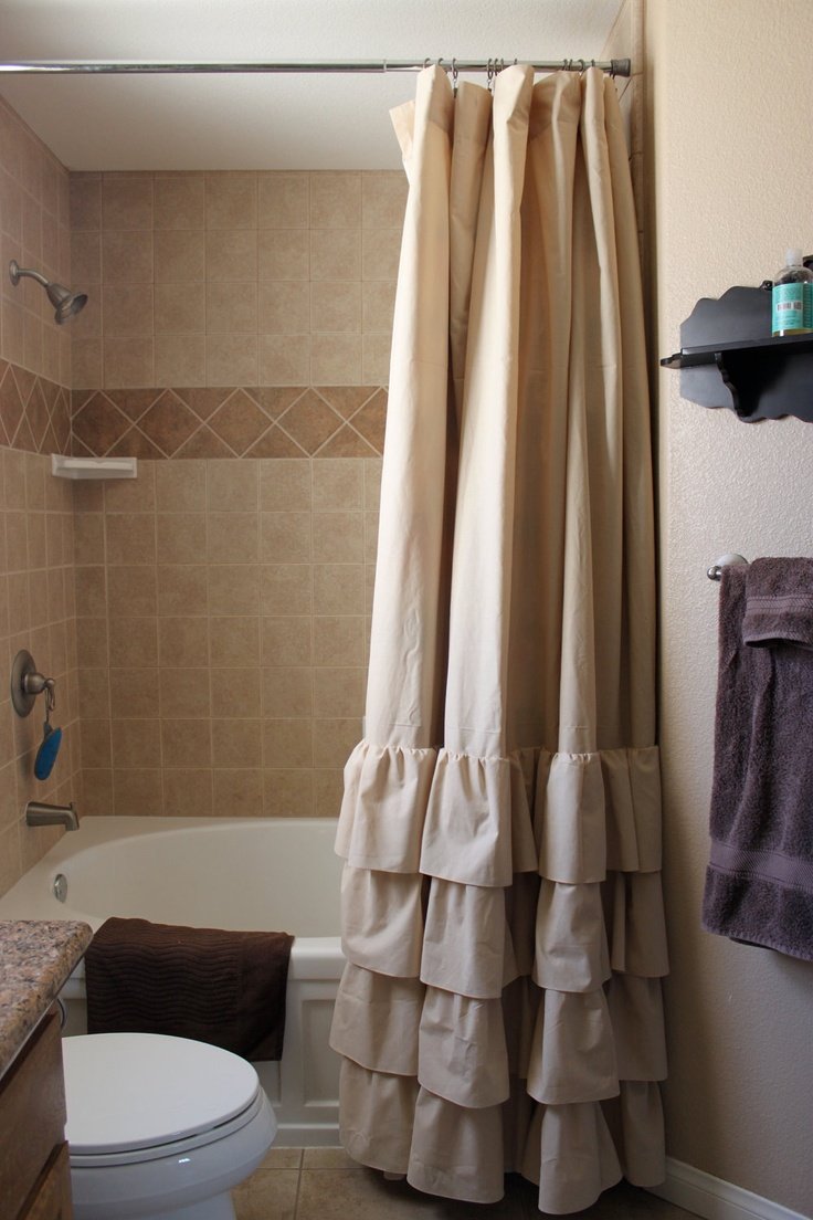 Душевая со шторкой