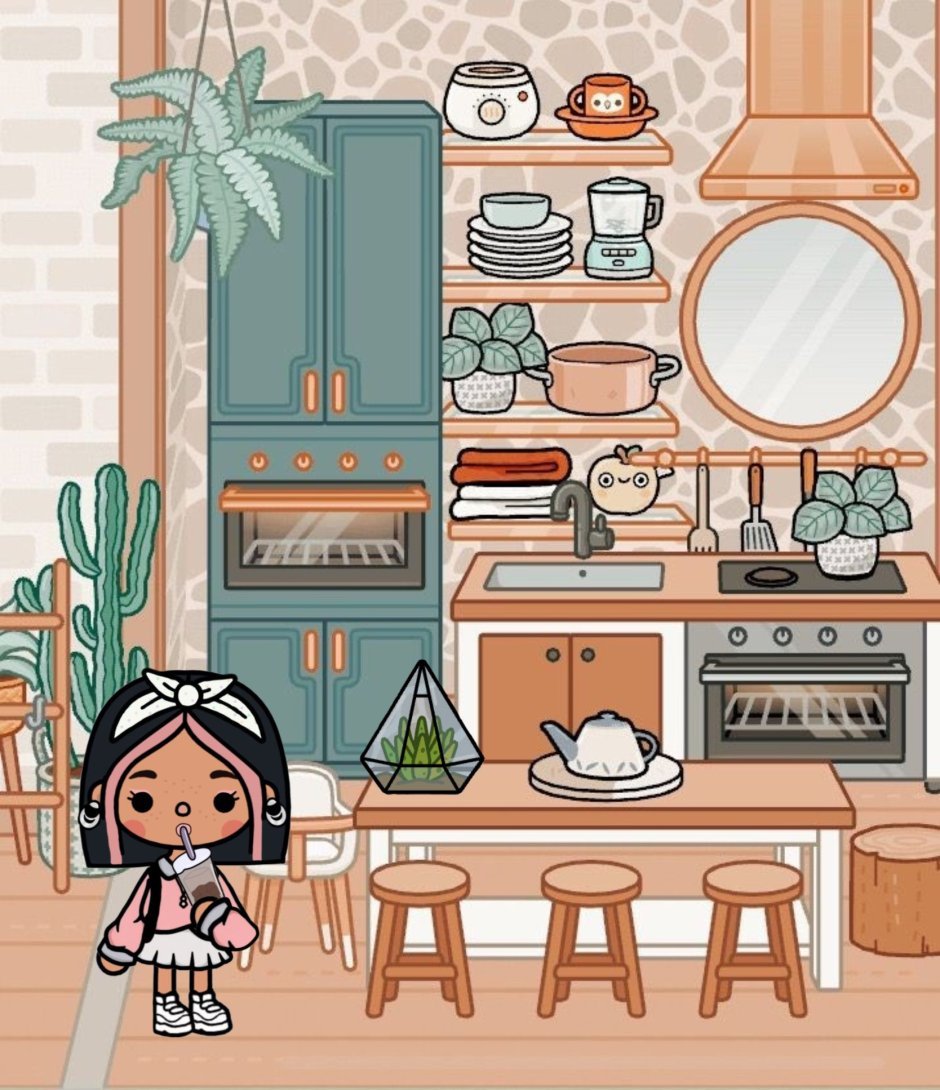 Комната тока бока без людей