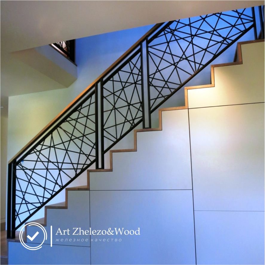 Современные ограждения лестниц