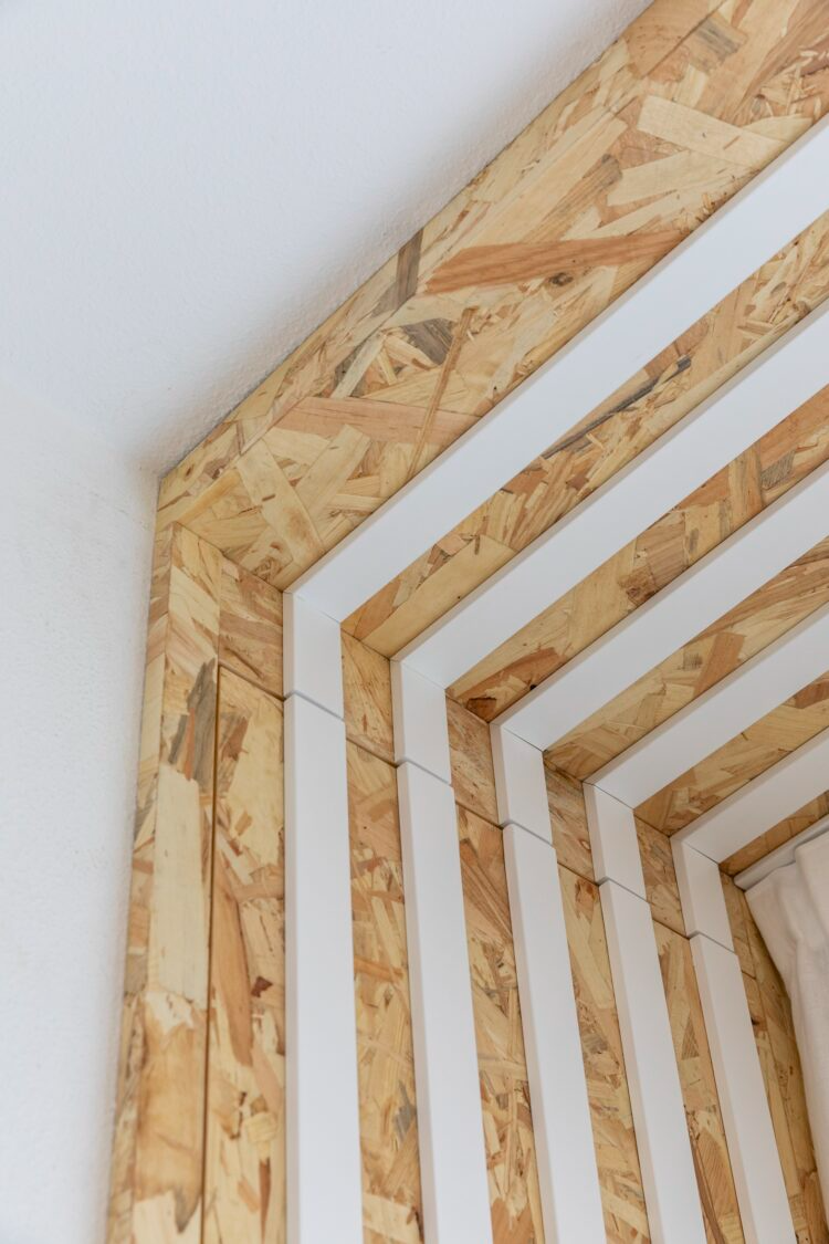 Декор ОСБ плит