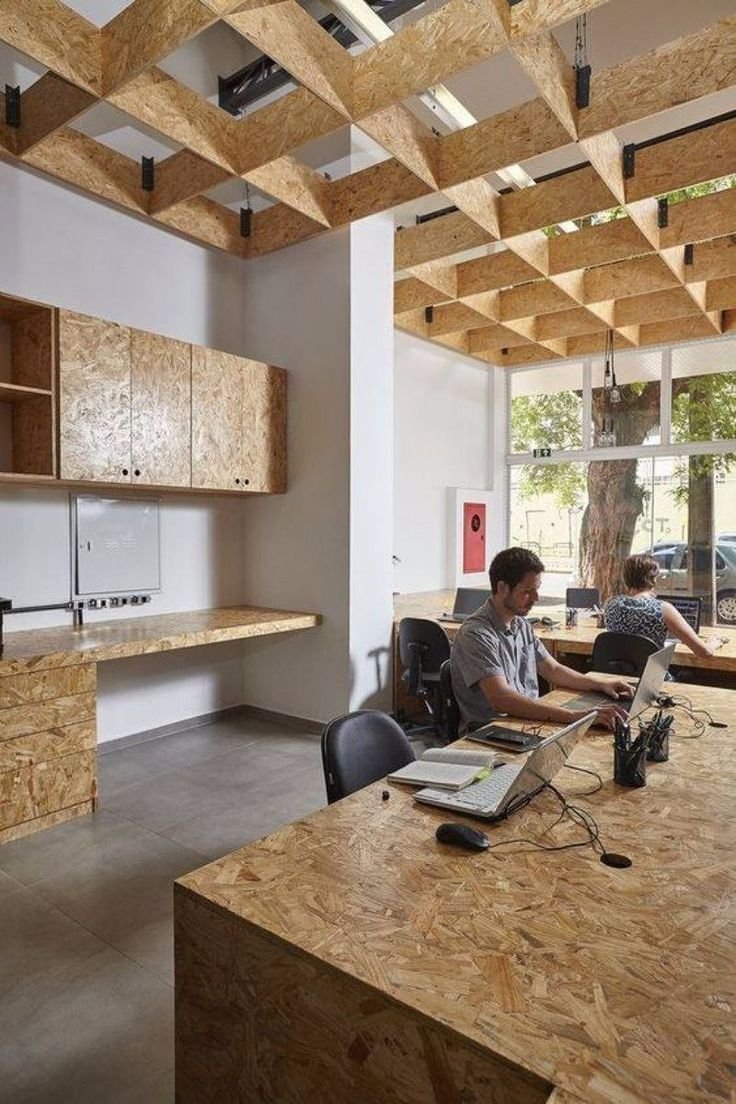 ОСБ плита в стиле лофт