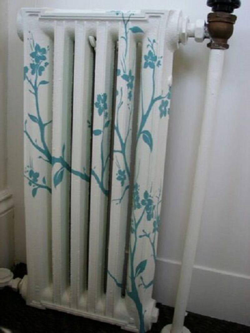 Декорированные чугунные батареи