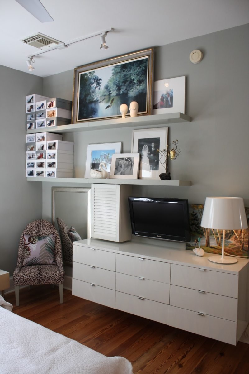 Тумба ЛАКК икеа в интерьере