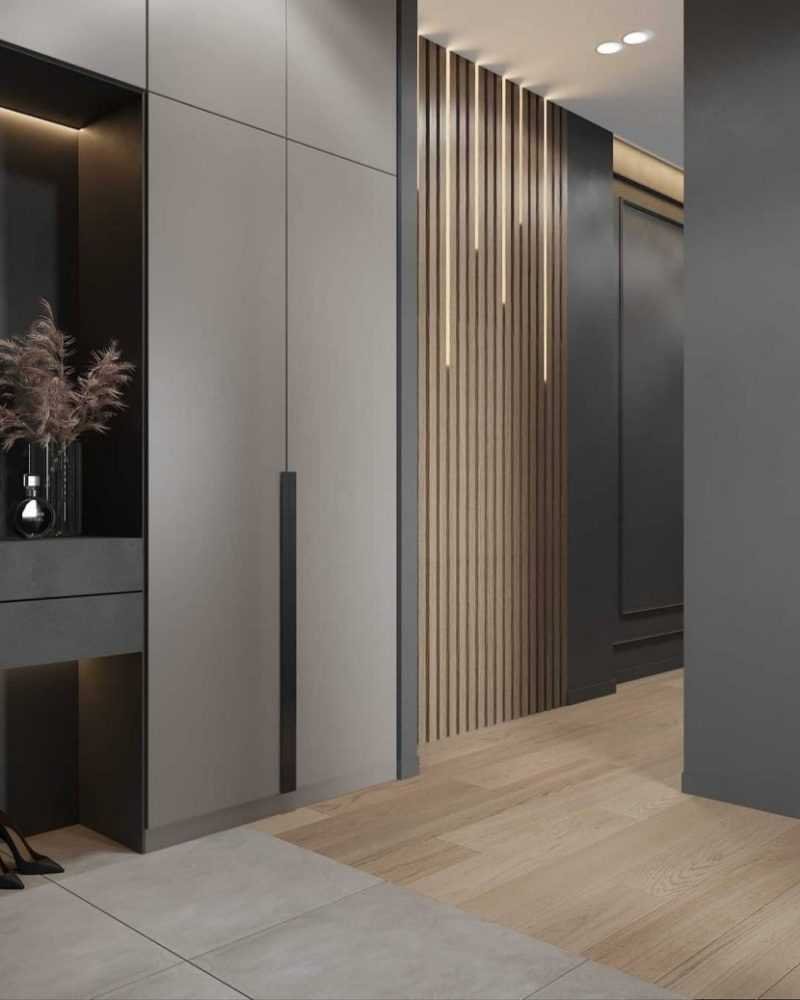 Стильный шкаф в прихожую