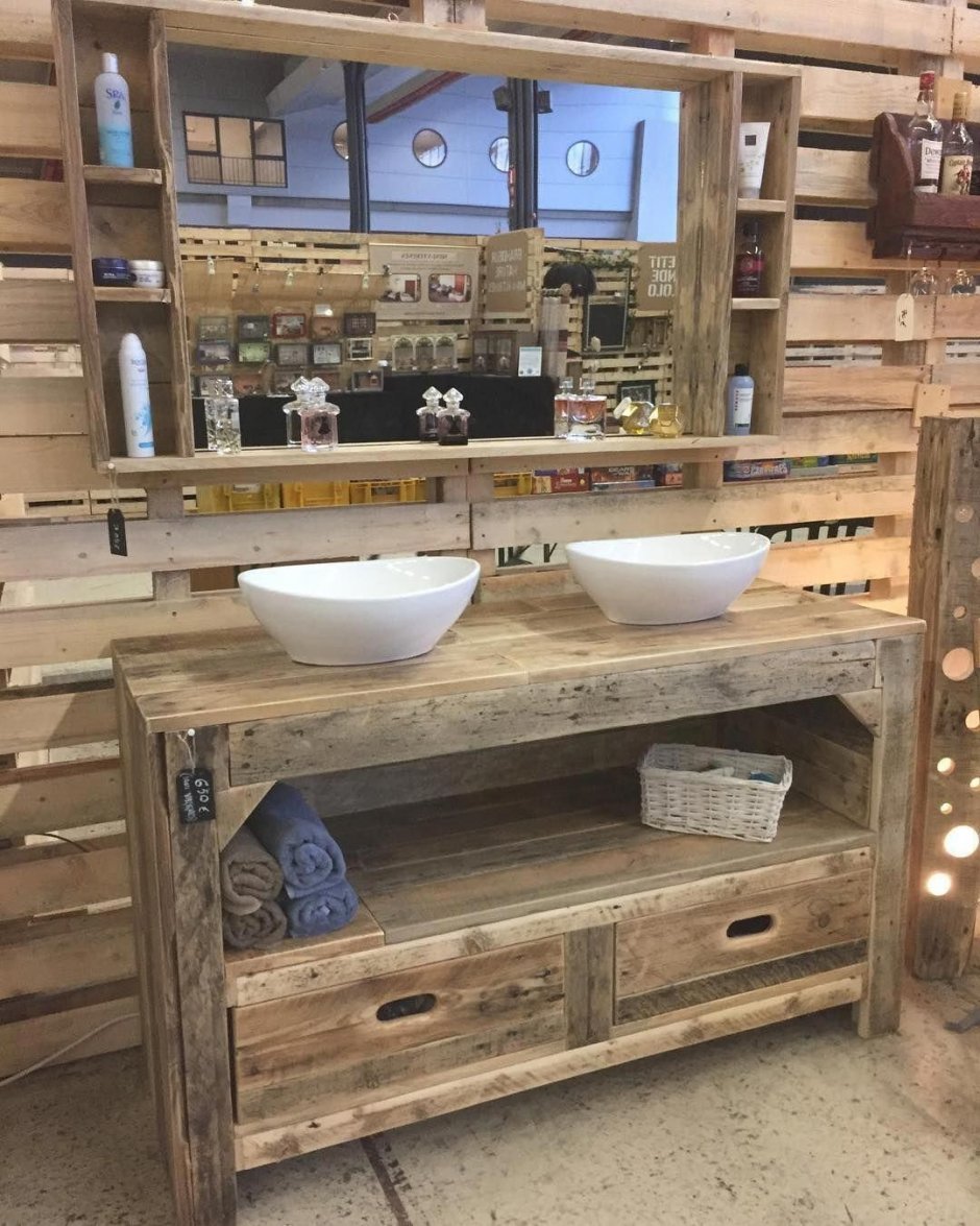 Дизайнерская мебель из паллет