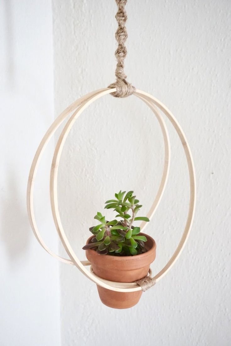 Кашпо для цветов подвесное на потолок