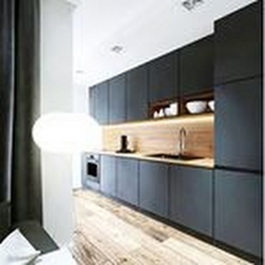 Черная матовая поверхность для кухни