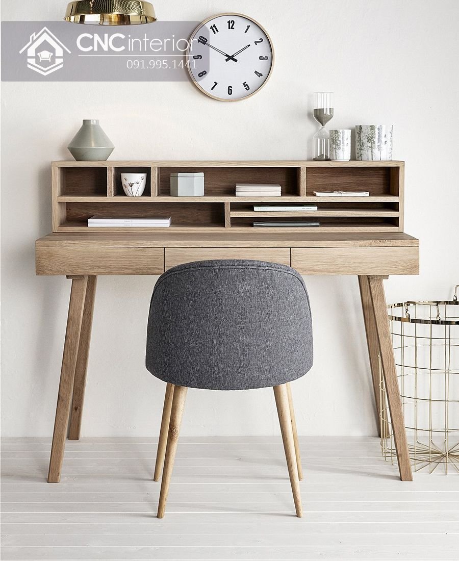 Стол письменный Сканди белый