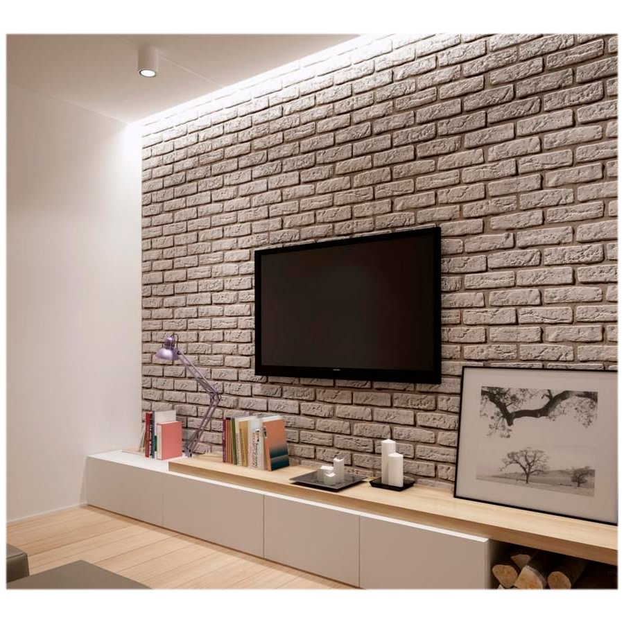 Декоративный кирпич в интерьере