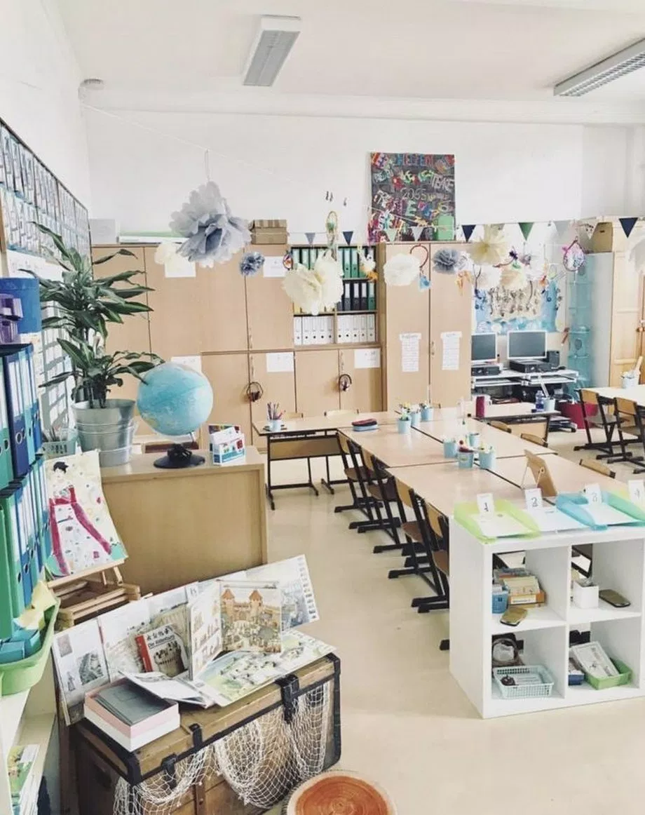 Интерьер школьного класса