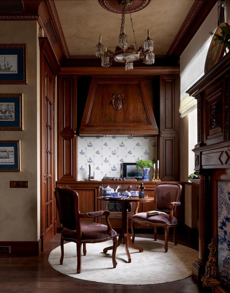 Викторианская столовая 19 век