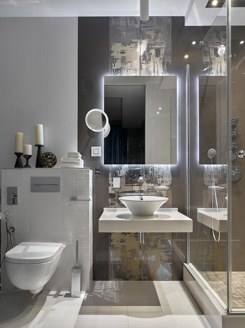 Интерьер ванной комнаты