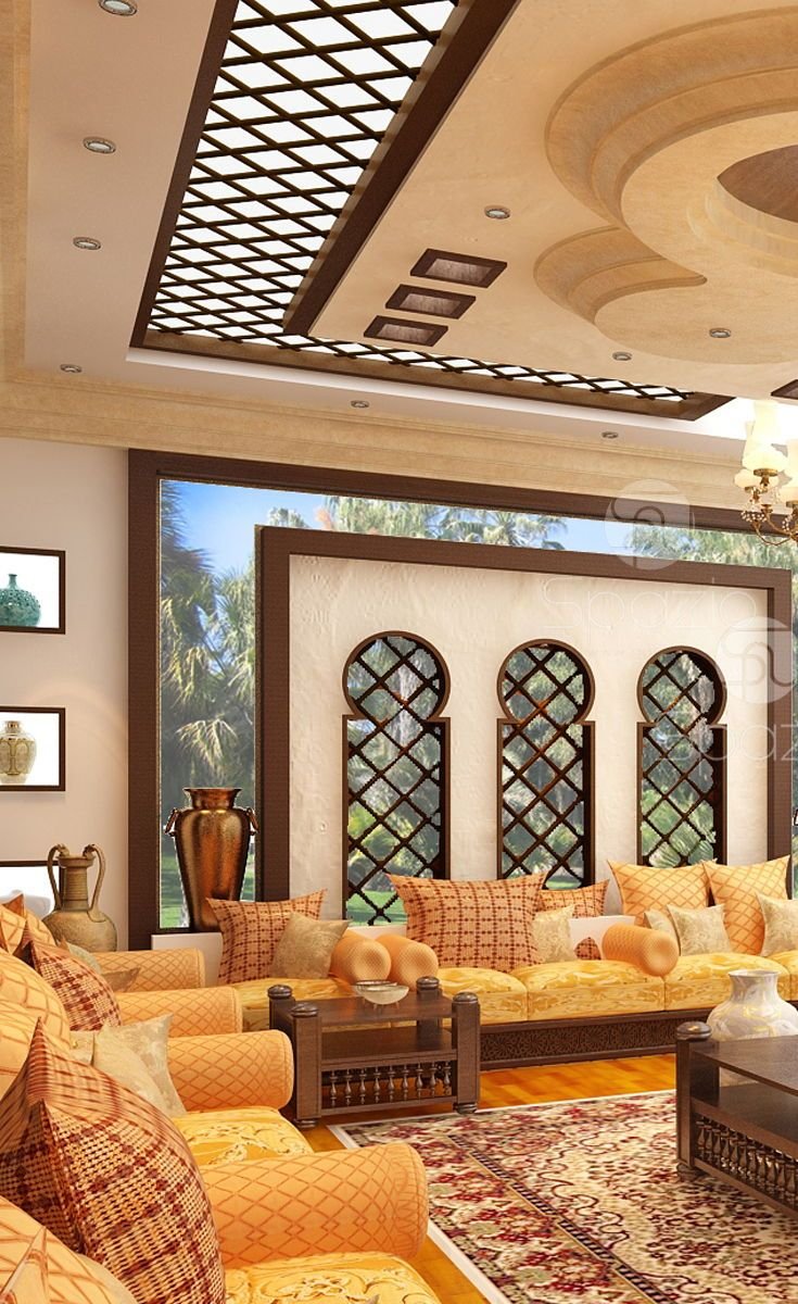 Потолок в Восточном стиле