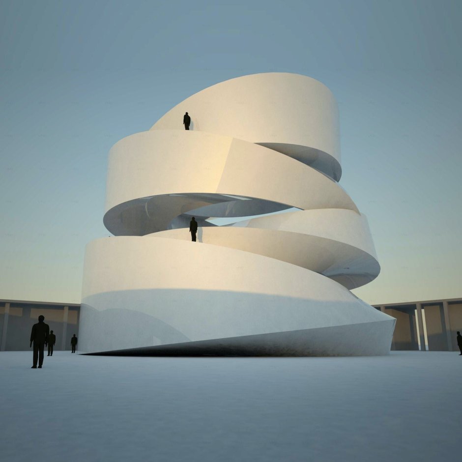 Яйцеобразное здание Бомбей Индия