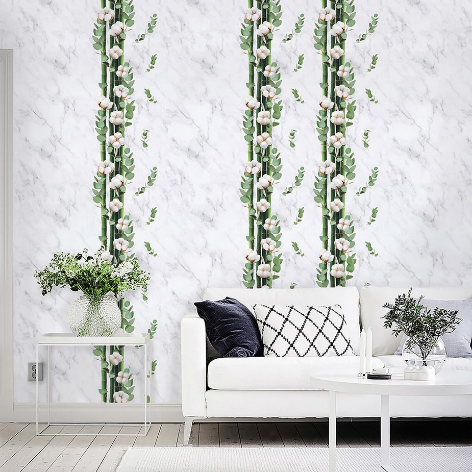 Комплект панелей ПВХ Artens бежевый мрамор 8 мм 2700х375 мм 2.03 м² 2 шт