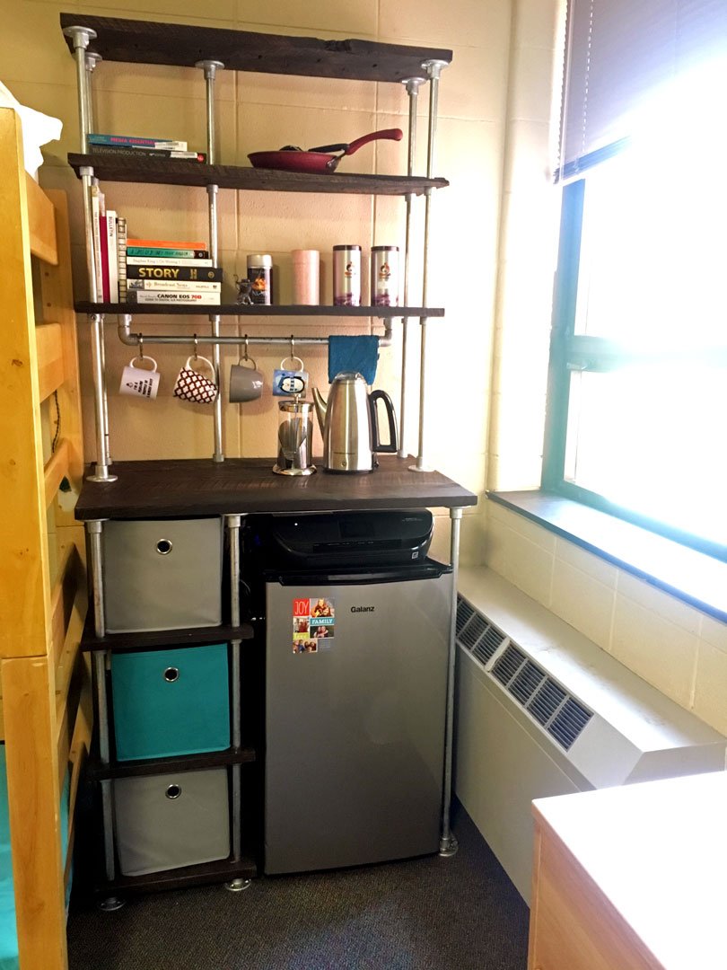 Мини кухня для комнаты в общежитии