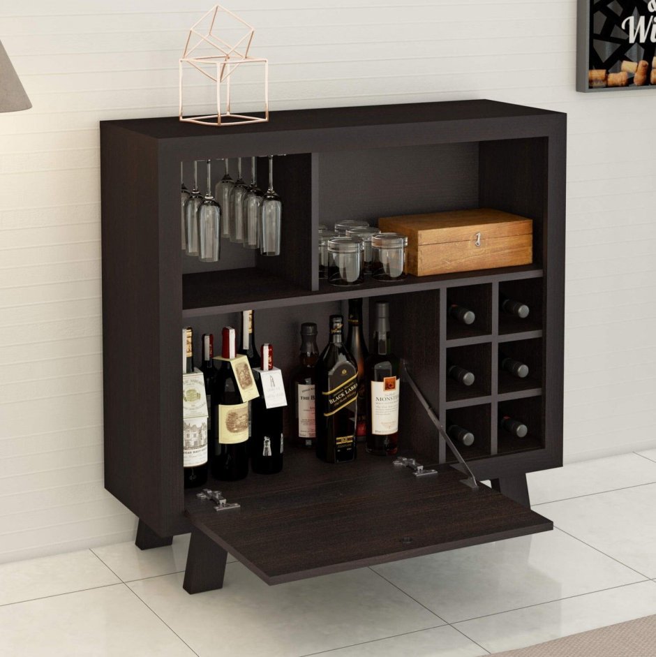 Минибар в гостиной