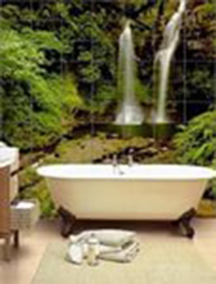 Ванная комната природа