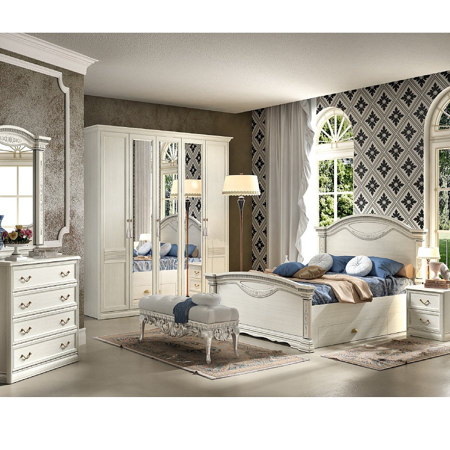 Спальня Лючия светлая Шатура