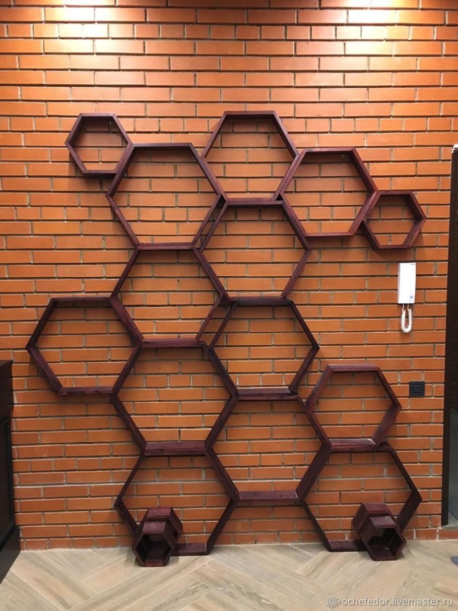 Панели Гексагон дерево