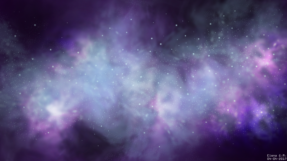 Пастельный космос