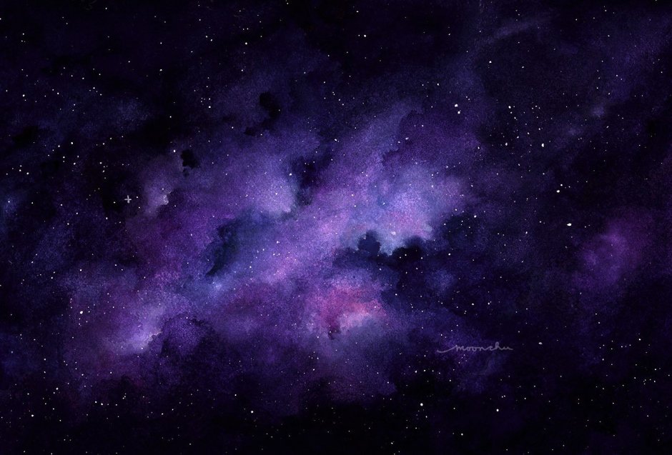 Фиолетовый космос