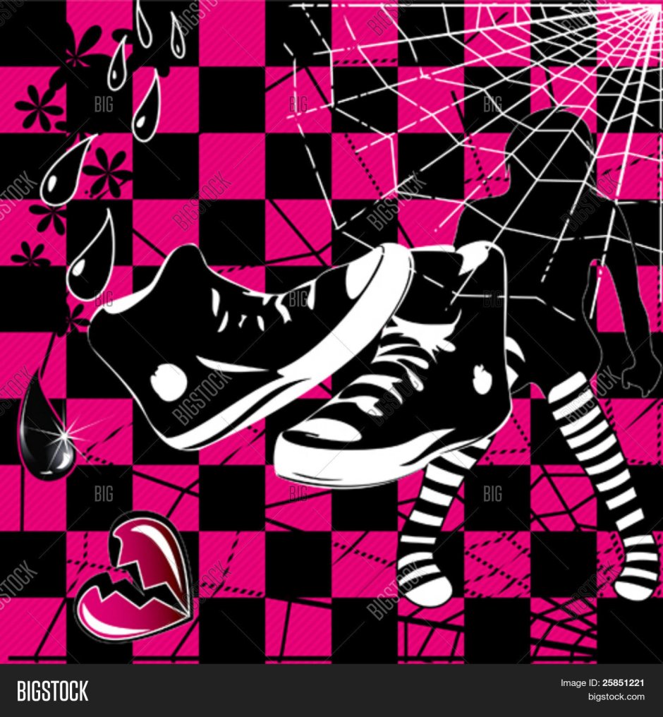 Плакаты в стиле эмо