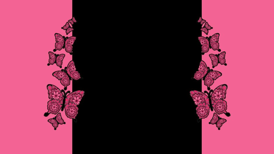 Черно розовый фон