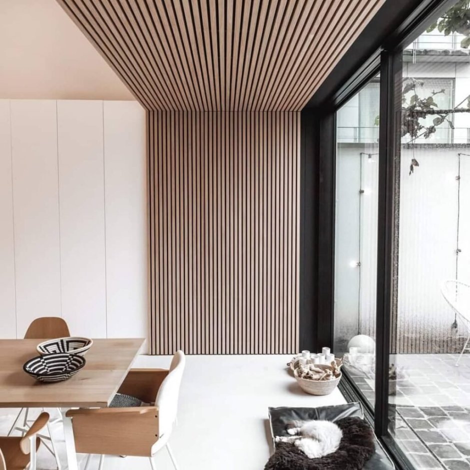 МДФ панель "вертикальные рейки" h2530