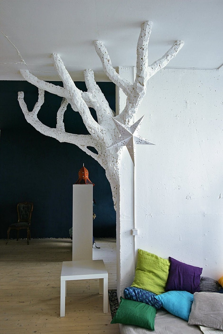 Декор из пенопласта для интерьера