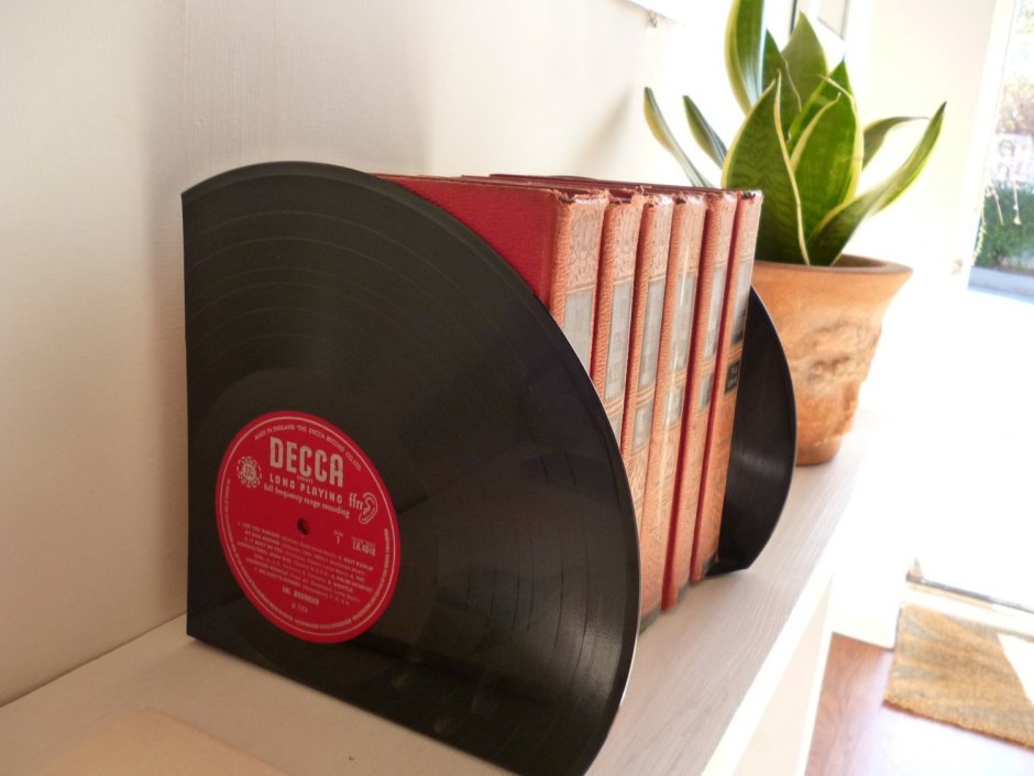 Пластинки в интерьере