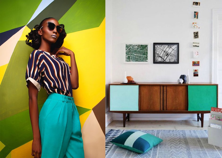 Колорблкинг в интерьере