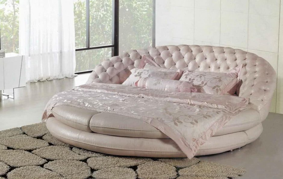 Круглая кровать Аскона 220