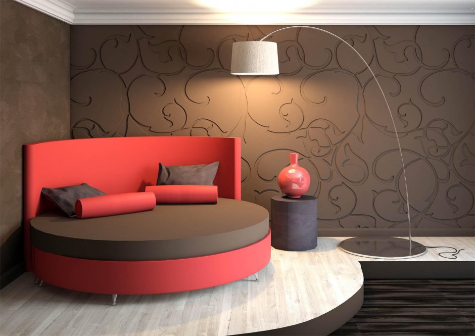 Круглый диван-кровать