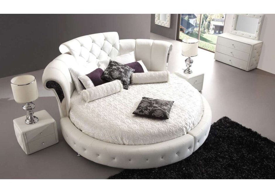 Круглая кровать Орматек Luna