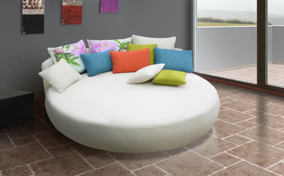 Кровать круглая для спальни